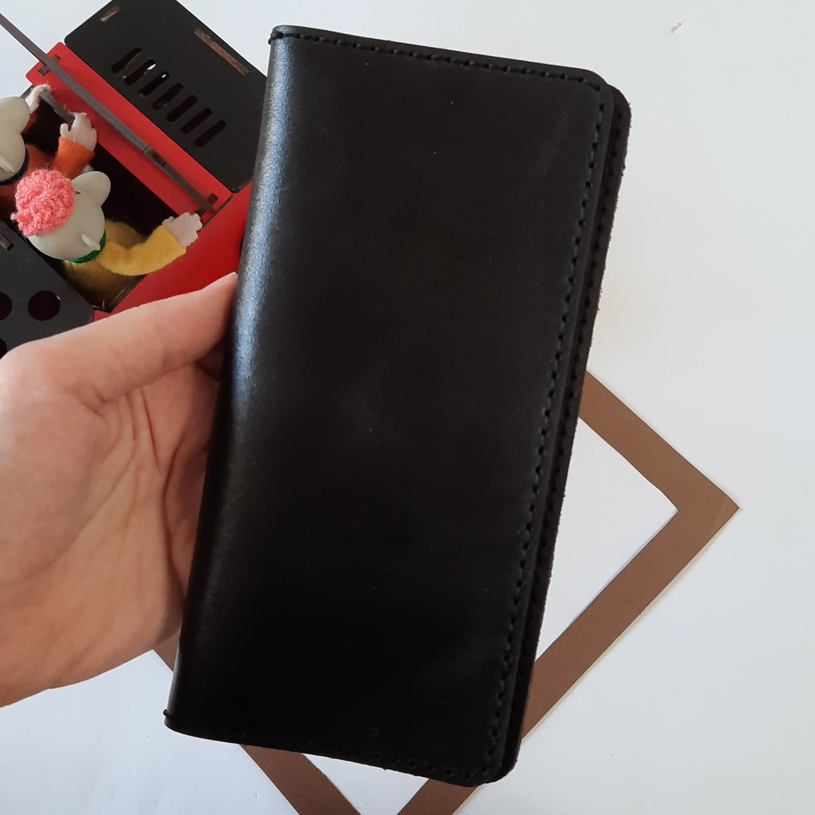 کیف پول چرم طبیعی مردانه