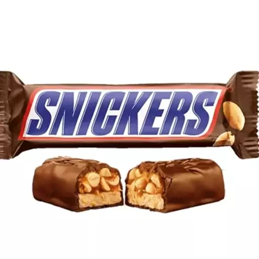 شکلات اسنیکرز  Snickers با مغز بادام وزن 50 گرم

