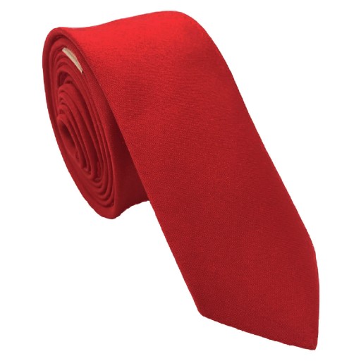 کراوات ساتن قرمز اناری