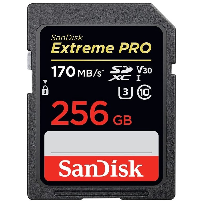 کارت حافظه SDXC سن دیسک مدل Extreme Pro V30 256GB