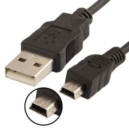 کابل ذوزنقه ( مینی USB ) به درگاه USB  برند Enet  طول یک و نیم متر