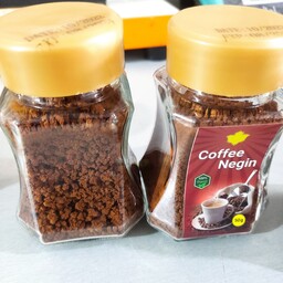 قهوه کلاسیک مارک نگین 50گزمی بسته بندی شیک  اصلی  قهوه فوری 