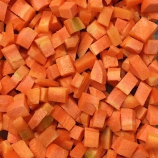 هویج خرد شده 