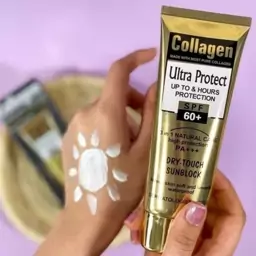 کرم ضد آفتاب و کلاژن ساز وکالی spf60