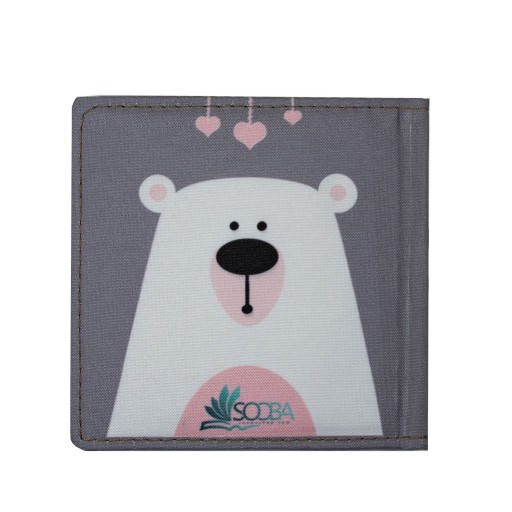 دفتر یادداشت دوختی سوبا مدل خرس قطبی کدTMD