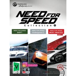 مجموعه بازی کامپیوتری need for speed collection 2 نشر پرنیان