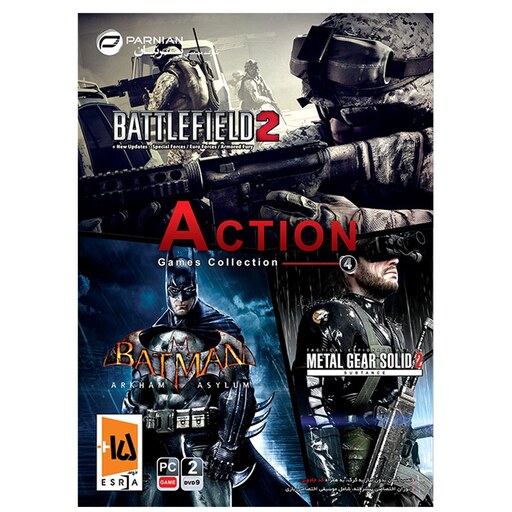 مجموعه بازی کامپیوتری Action Games Collection 4 نشر پرنیان