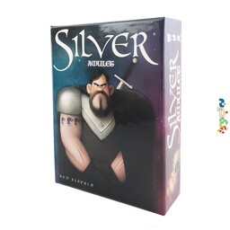 بازی فکری سیلور silver  تعداد نفرات 2 الی 4 شرکت گیم باز  به همراه 14 کارت افزونه نسخه پرومو 