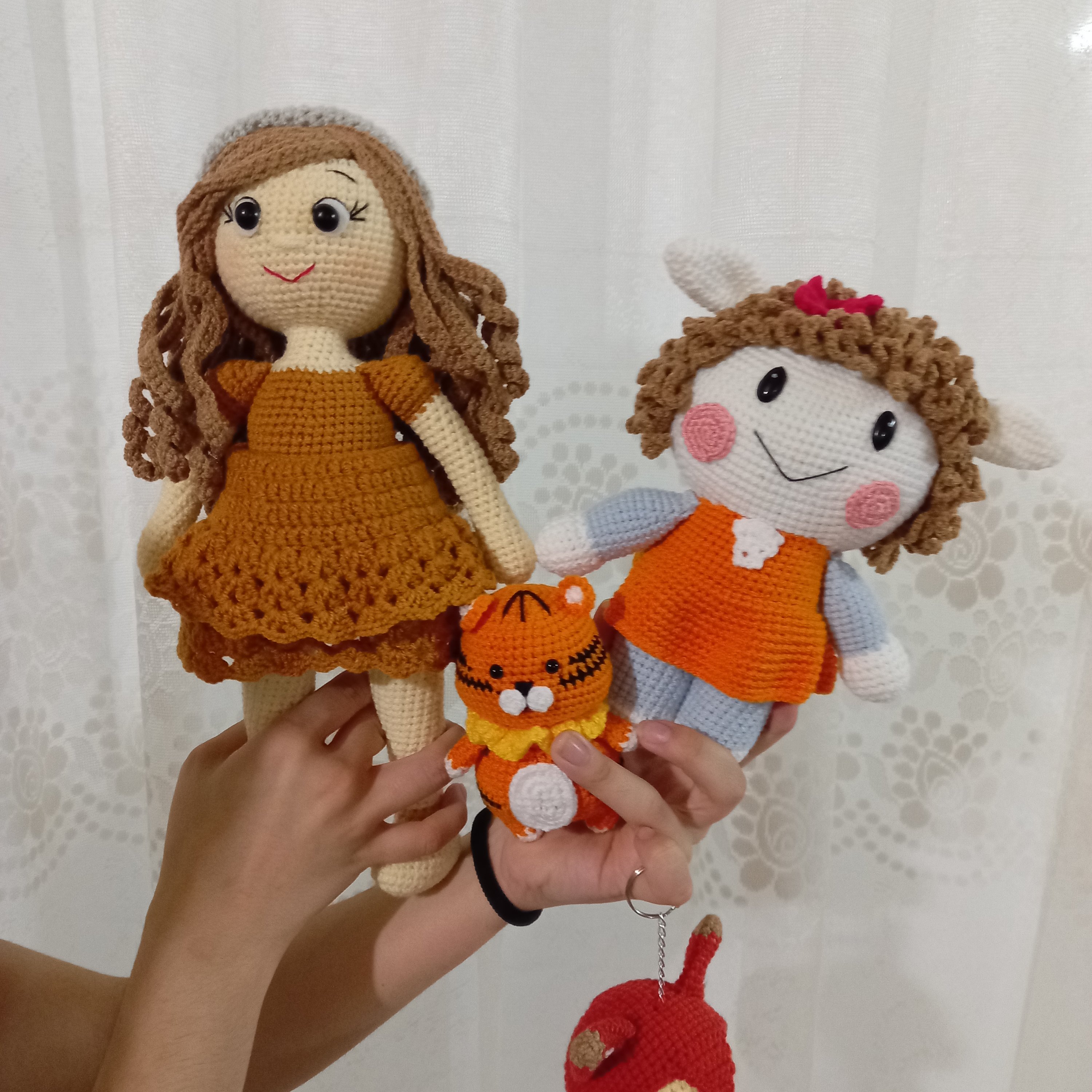 عروسک دختر رنگ لباس مطابق با سلیقه مشتری