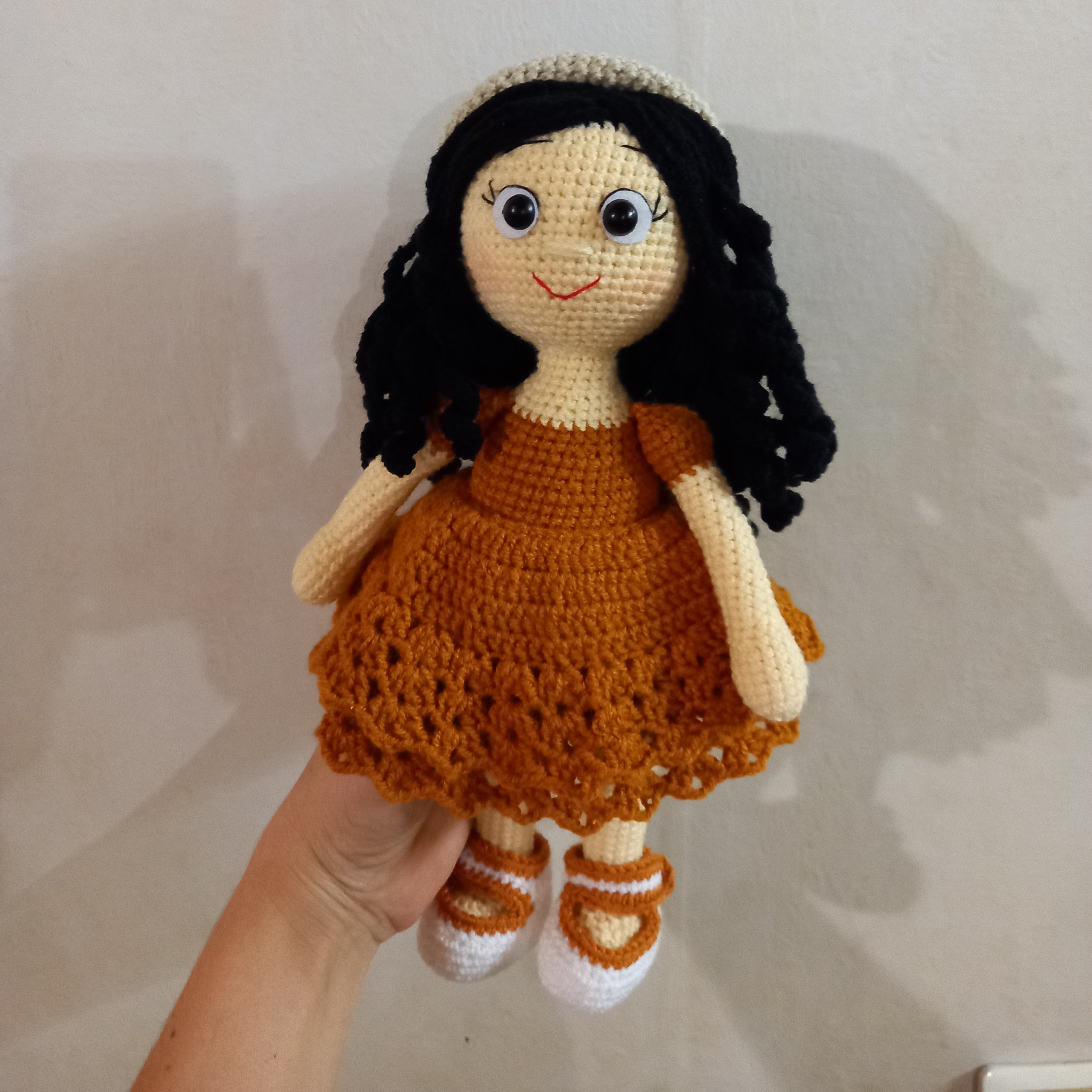 عروسک دختر رنگ لباس مطابق با سلیقه مشتری