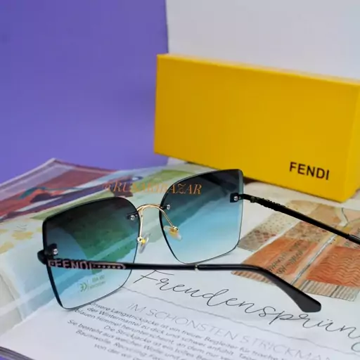 عینک زنانه فریم لس مارک FENDI درجه یک