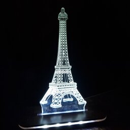 بالبینگ آباژور شبخواب چراغ خواب سه بعدی برج ایفل Efel tower
