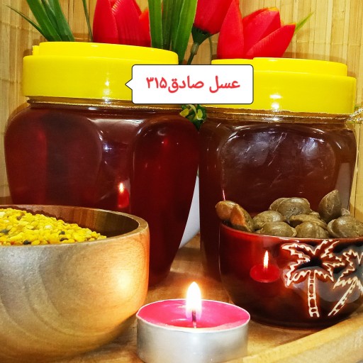 پک عسل آویشن گون و عسل کنار ِبوشهر (دوعدد475گرمی) صادق 315