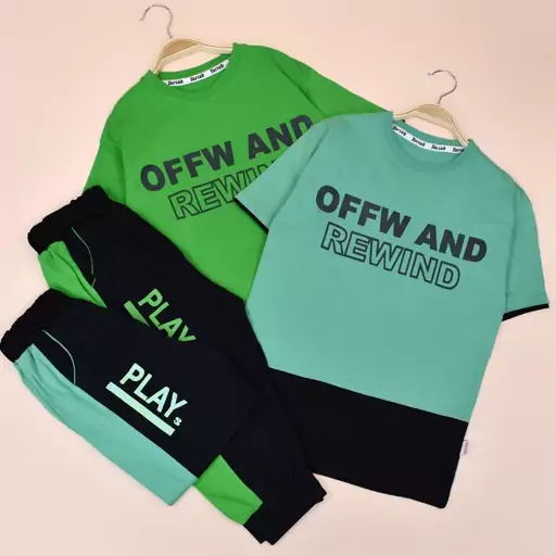 تیشرت شلوارک پسرانه offwand