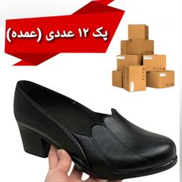  12  جفت کفش سایزبندی مشخص ویژه فروش عمده کفش هلالی خورشیدی سایز 37 تا40 هر سایز 3 جفت محصول پام مشهد