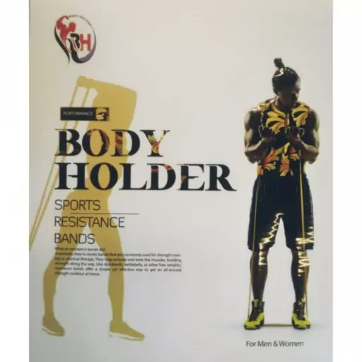 کش بدنسازی مرحله 6 دومتر و نیم بادی هولدر body holder کش تمرین