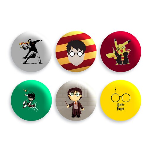 پیکسل هری پاتر ( harry potter ) کد H-934 مجموعه 6 عددی