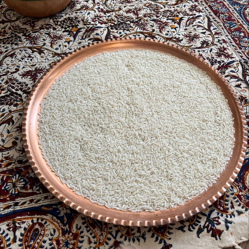برنج طارم هاشمی یکدست و خوش عطر دمکده 20 کیلویی ارسال رایگان به سراسر ایران