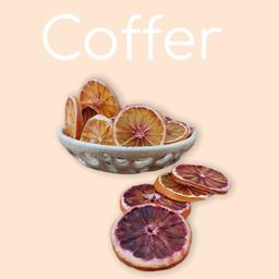 میوه خشک پرتقال خونی اسلایس 1 کیلوگرم-کوفر 