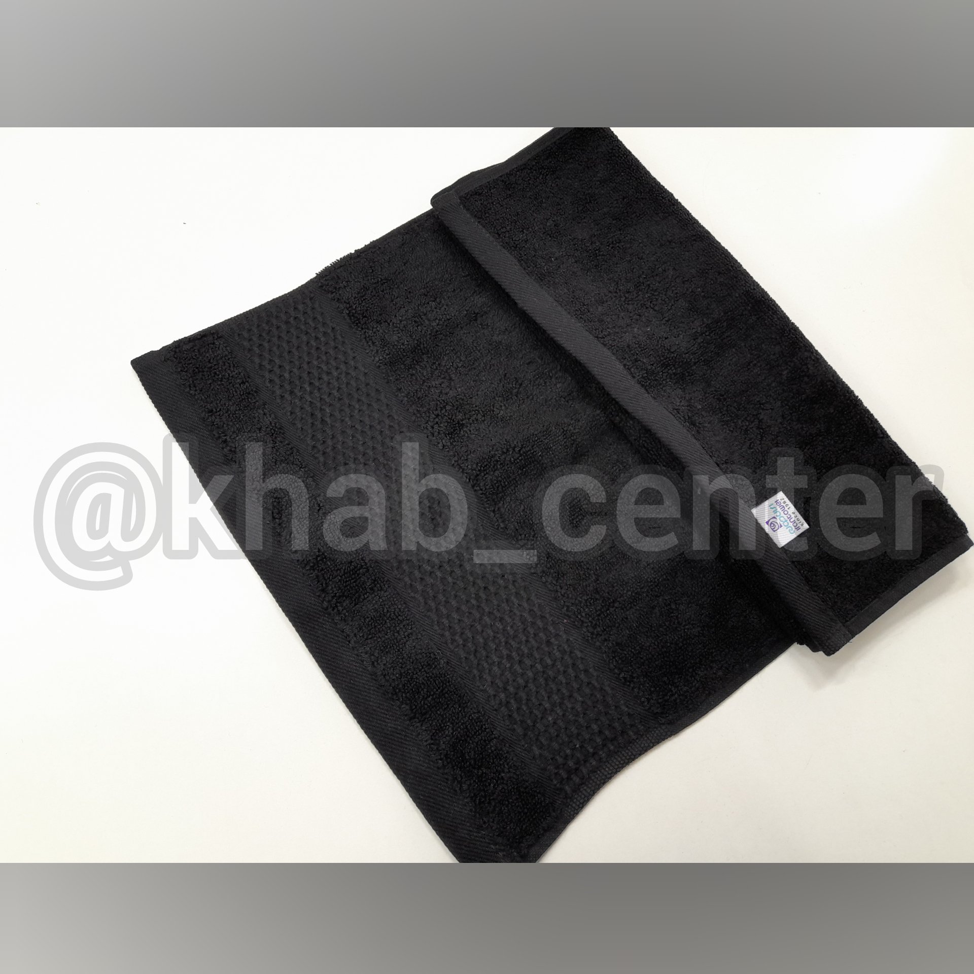حوله دستی،حوله مشکی ،صد درصد نخ،ثبات رنگ