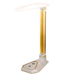 چراغ مطالعه اس اف کا مدل DL-433  -  دکمه لمسی - دیمر دار - رنگ طلایی 