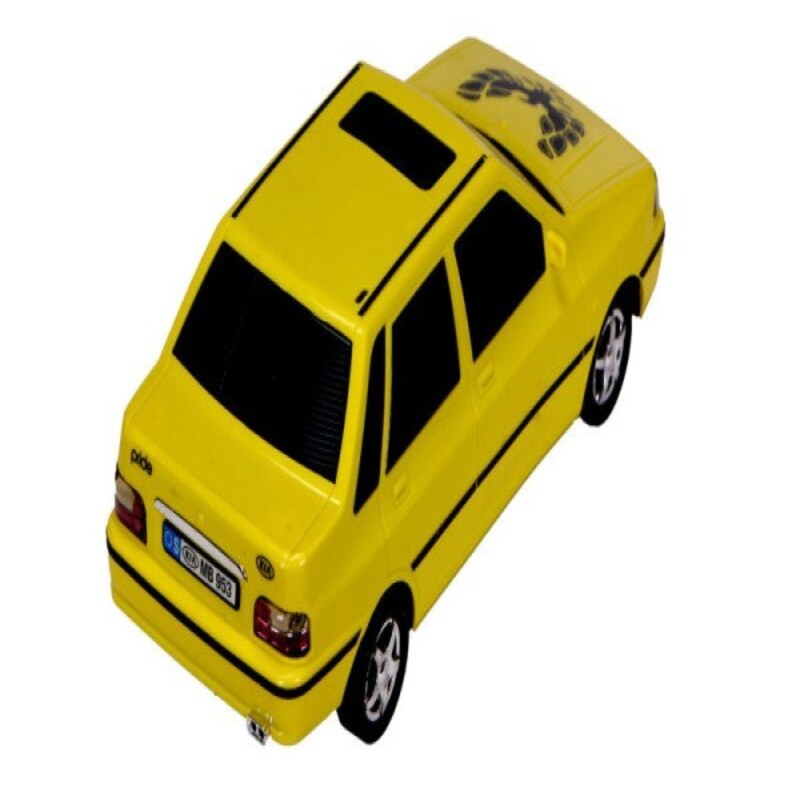 ماشین اسباب بازی پراید مدل اسپرت (زرد)