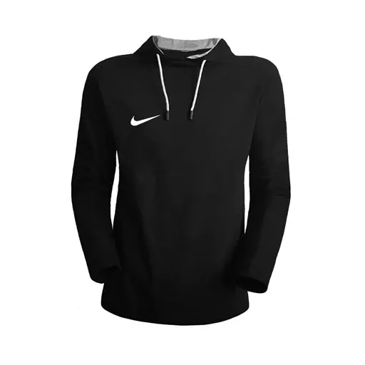 هودی کلاه دار آستین خط دار طرح nike مدل p 09089