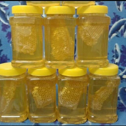 عسل طبیعی طبی ساکارز زیر 2 همراه با موم