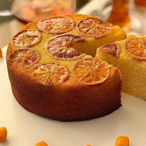 پودر کیک پرتقالی خونگی آنیل، با بسته بندی سه لایه ی مقاوم و بهداشتی، عطر طبیعی پرتقال