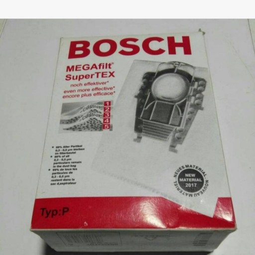 کیسه جاروبرقی بوش busch (یکبار مصرف نانو میکروفیلتر)