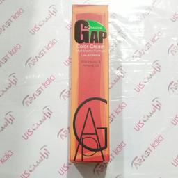 رنگ مو حرفه ای گپGAPسری طبیعی شماره 7حجم100میل؛مولتی ویتامینه؛بدون آمونیاک؛حاوی عسل وروغن بادام