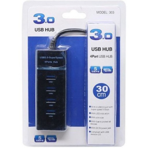 هاب 4 پورت USB 3 مدل 303