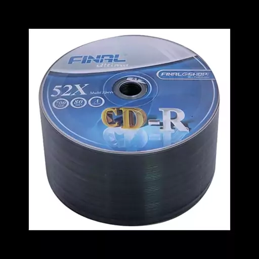 سی دی CD خام فینال پک 50 عددی