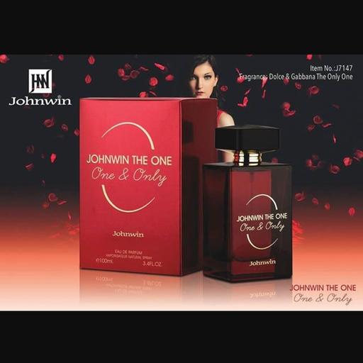 عطر ادکلن زنانه دلچه گابانا د اونلی وان 2 قرمز جانوین (Johnwin D&G The Only One 2) حجم 100 میل