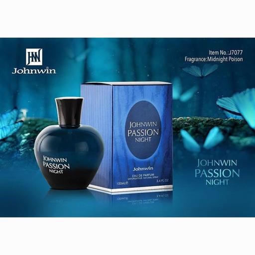 عطر ادکلن زنانه دیور میدنایت پویزون جانوین - جکوینز پشن نایت (Johnwin - Jackwins Passion Night)