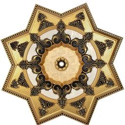 گل سقفی ستاره ایی 95 سانتی متری تارا  کد  359(ارسال بصورت پسکرایه)