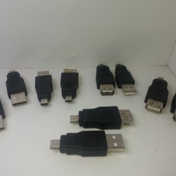 تبدیل USB نری یا مادگی به ذوزنقه