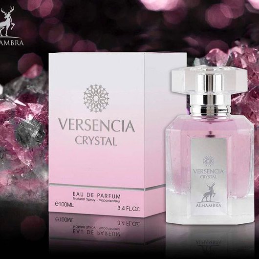 ادکلن VERSENCIA CRYSTAL ALHAMBRA ادکلن ورساچه برایت کریستال الحمبرا 