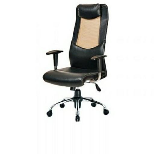 صندلی گردان پشت توری دو مکانیزم کف فوم سرد پشت سری دار ارسال به صورت پس کرایه رایگان نمیباد