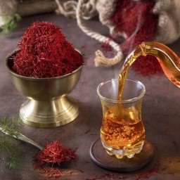 زعفران سرگل یک مثقالی تی تی