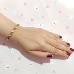 دستبند کارتیر زنانه طلایی 