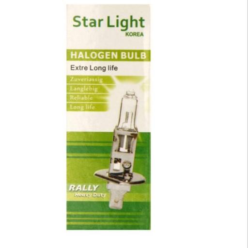 لامپ هالوژن بی سیم اچ یک h1 starlight استارلایت یا لایت پلاس یا لیتچ تکی 12 ولت
