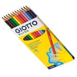 مداد رنگی 12 رنگ مقوایی Giotto هایپرگلسا 
