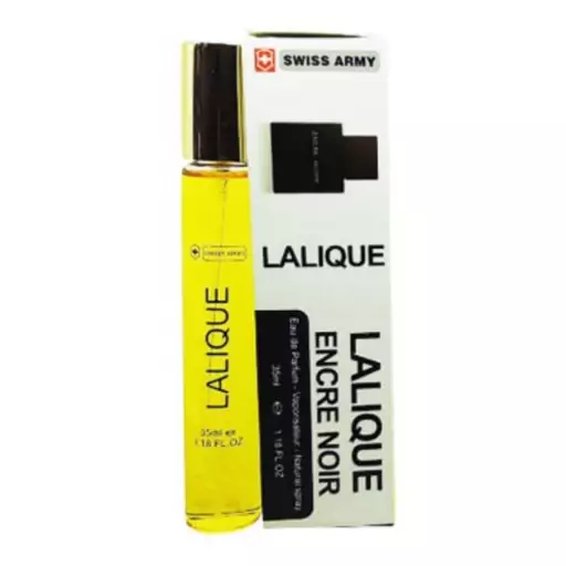 ادکلن تستر  لالیک مشکی انکر نویر مردانه  Lalique Encre Noire اصل و اورجینال  35 میل 