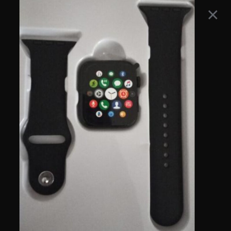 ساعت هوشمند اپل واچ سری 8 مدل 2023  Smart Watch T500 رنگ مشکی موجود است 