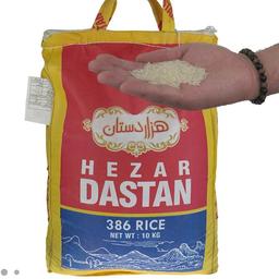برنج پاکستانی هزاردستان وزن 10 کیلوگرم