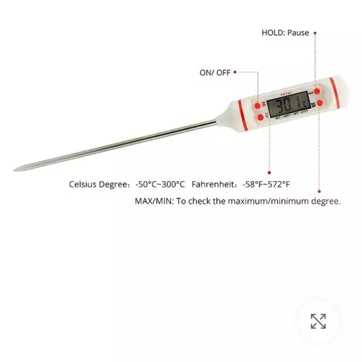 دماسنج میله ای دیجیتال 