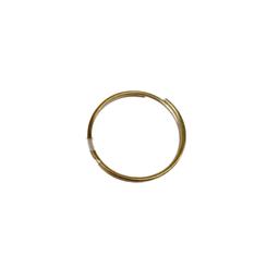 حلقه ی جاکلیدی طلایی (مدل نازک)(بسته 100 عددی)