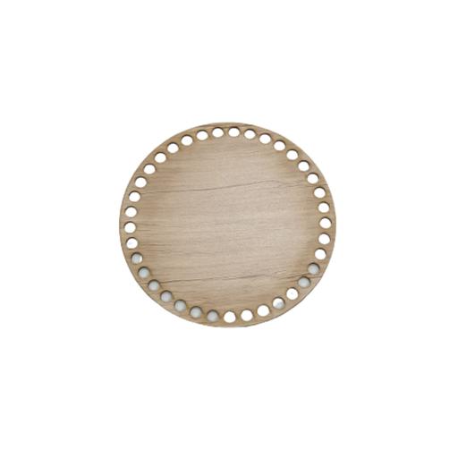 کفی تریکو دایره چوبی (ام دی اف سایز 15x15)