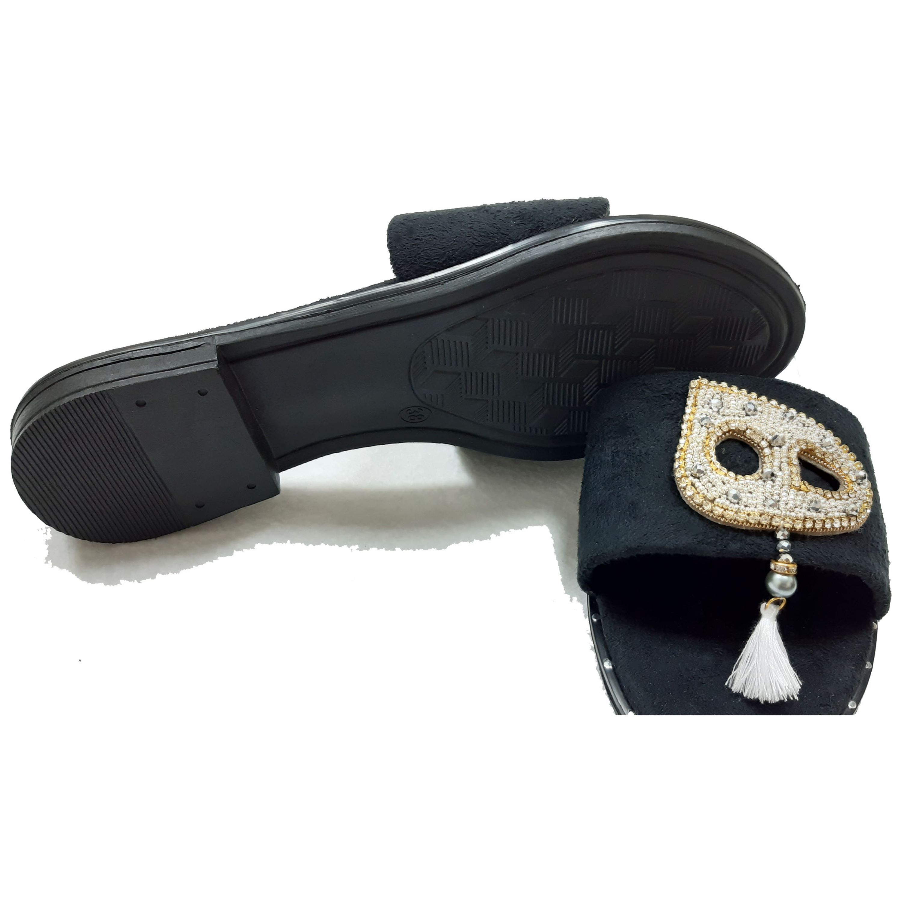 صندل زنانه مدل ه نقره ای